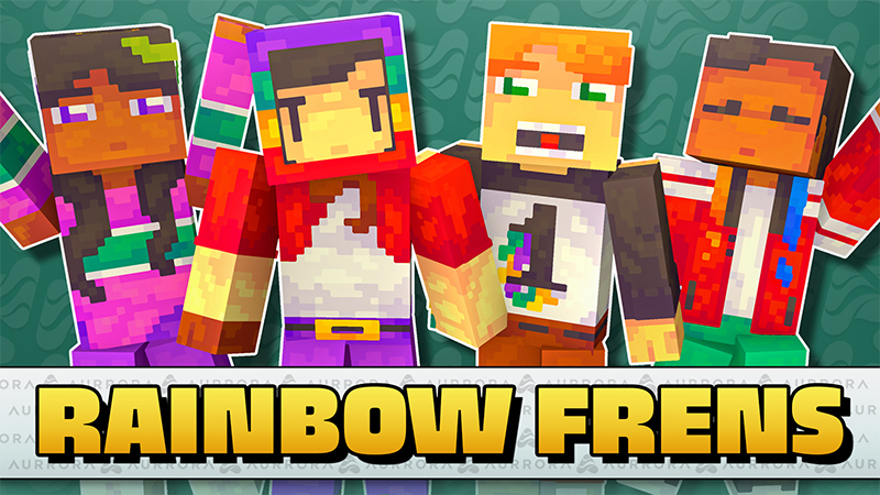 Rainbow Frens on the Minecraft Marketplace by Aurrora