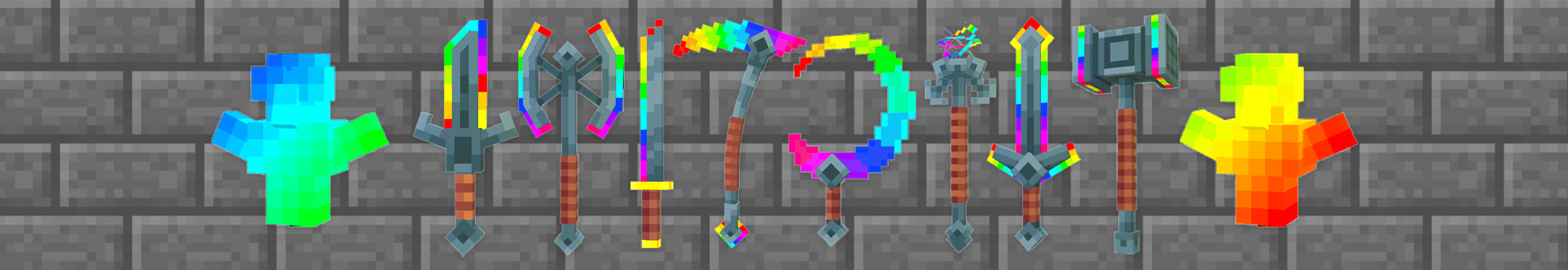 Rainbow Weapons Panorama