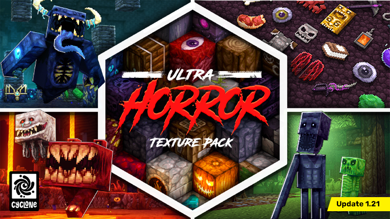 Ultra Horror Texture Pack Key Art