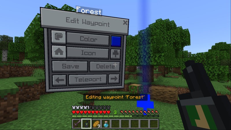 Waypoints Add-On Screenshot #1