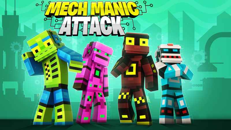 Mech Manic Attack Key Art