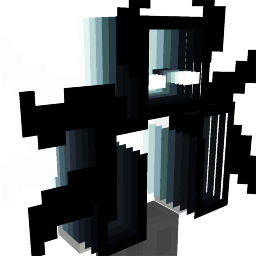 Black White Shadow Demon Suit