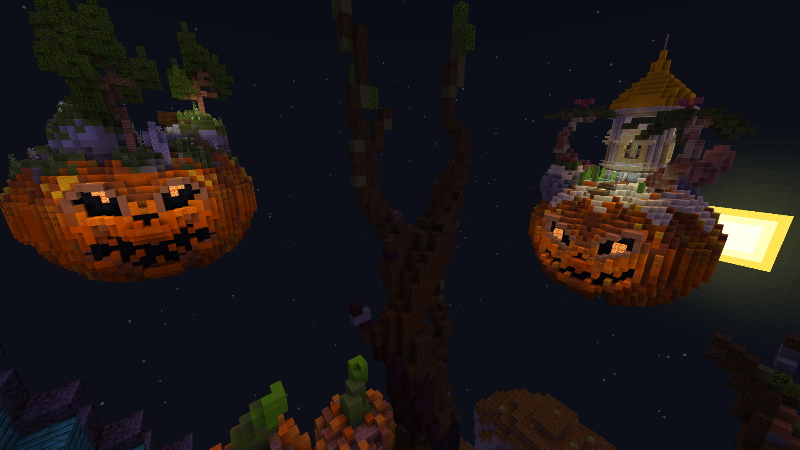 Spooky Skyblock Pumpkins by 4KS Studios