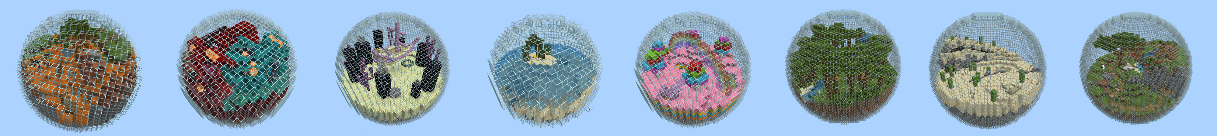 Skyblock Bubbles Panorama