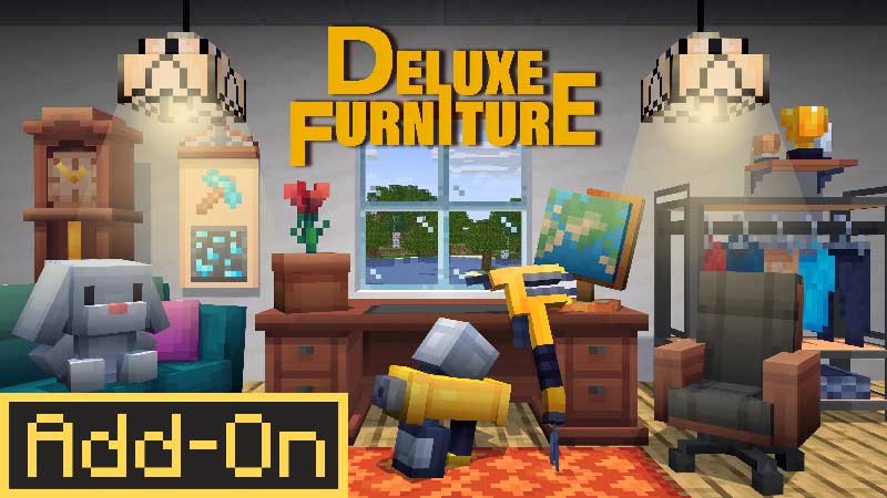 Deluxe Furniture Add-On on the Minecraft Marketplace by Blockception