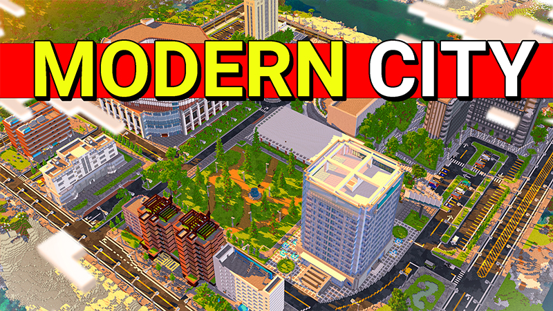 MODERN CITY on the Minecraft Marketplace by Pickaxe Studios