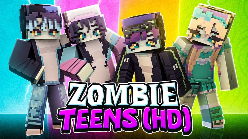 Zombie Teens HD on the Minecraft Marketplace by CHRONICOVERRIDE LLC
