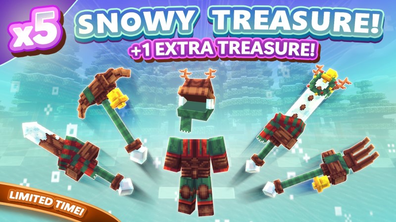 [OP SMP] 5x Snowy Treasure [+1 FREE]