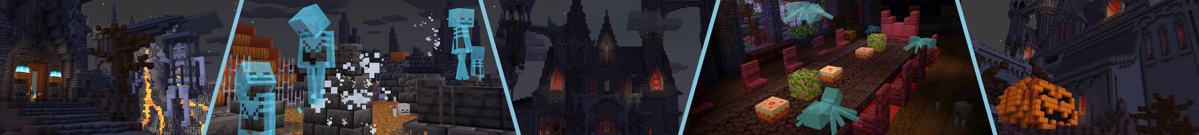 Halloween Mansion Panorama