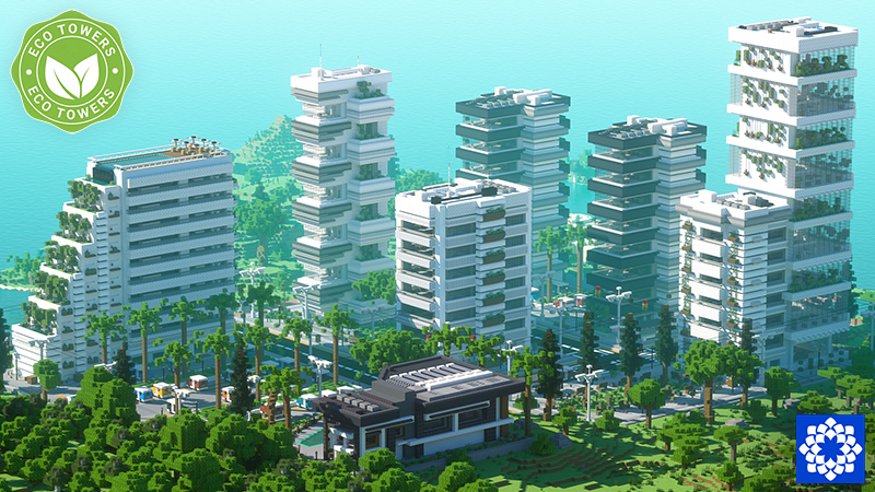 Eco Towers on the Minecraft Marketplace by Floruit
