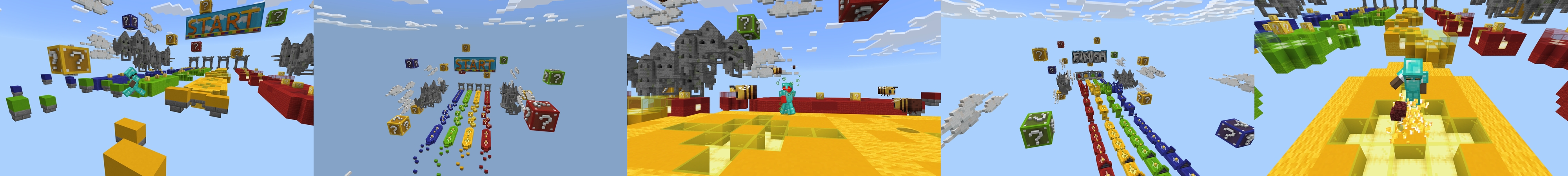 Lucky Block Race Panorama