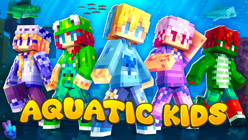 Aquatic Kids by Gamefam (Minecraft Skin Pack) - Minecraft Marketplace ...