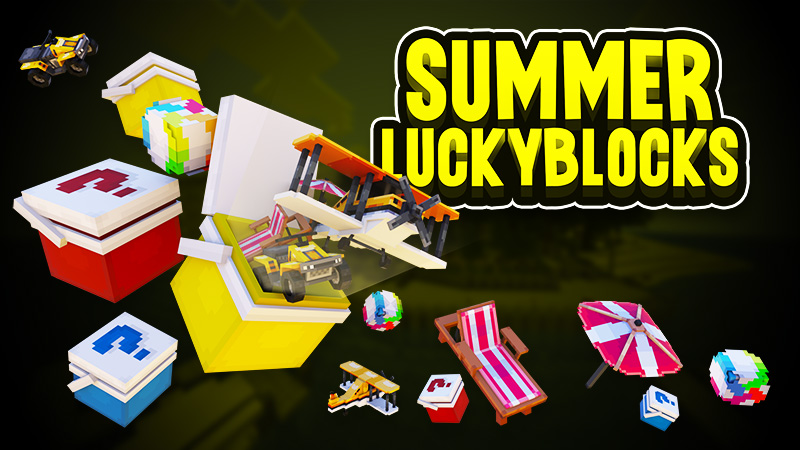 Summer Luckyblocks Key Art