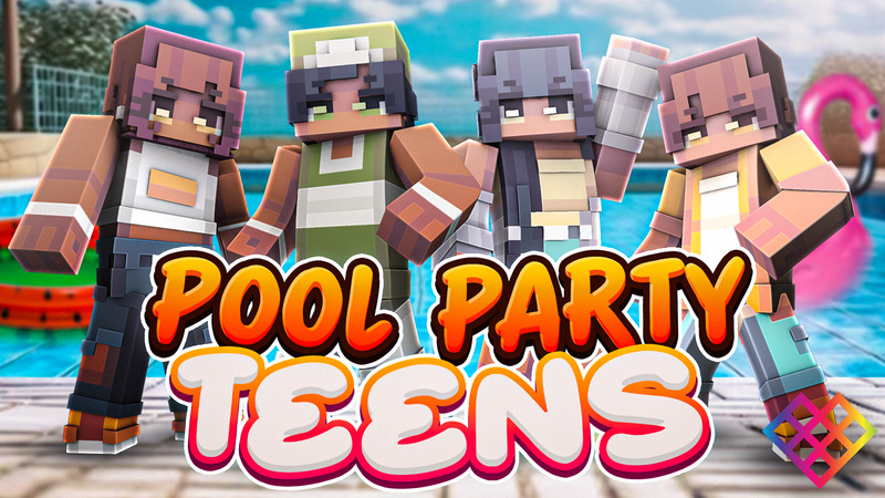 Pool Party Teens Key Art