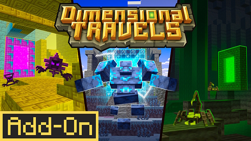 Dimensional Travels Add-On on the Minecraft Marketplace by CodeStudios