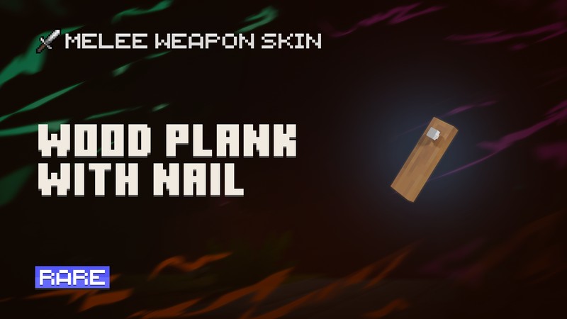 Wood Plank with Nail