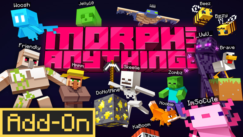 Morph Into Anything Add-On Key Art