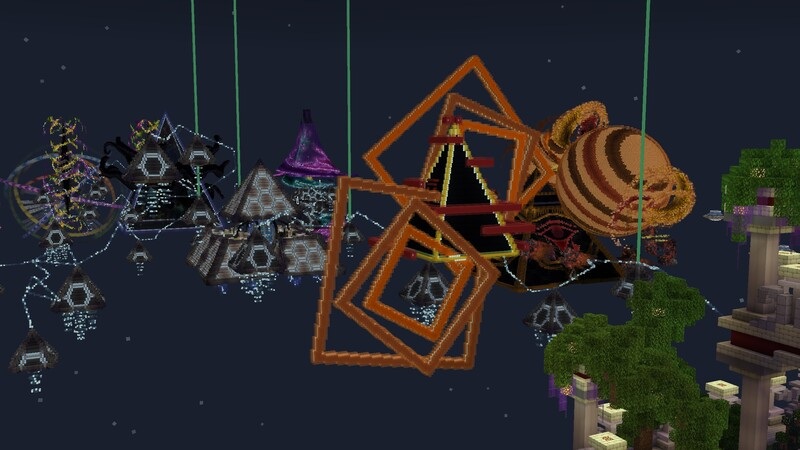 Space Pyramids by Razzleberries
