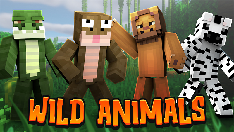 Wild Animals by The Lucky Petals (Minecraft Skin Pack) - Minecraft ...