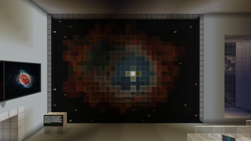 James Web Space Telescope by Minecraft