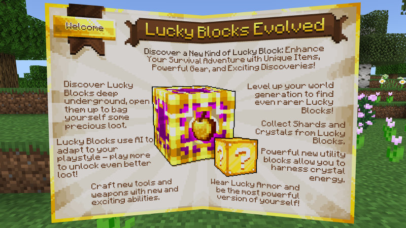 Lucky Block Evolved 1.1 Add-On Screenshot #6