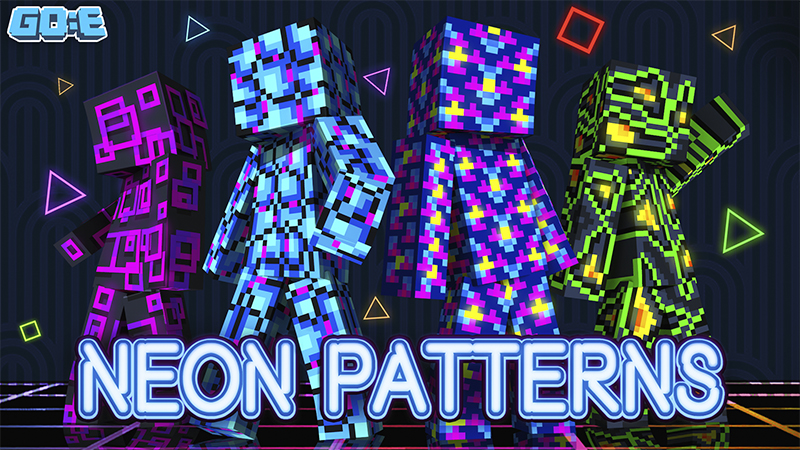 Neon Patterns Key Art