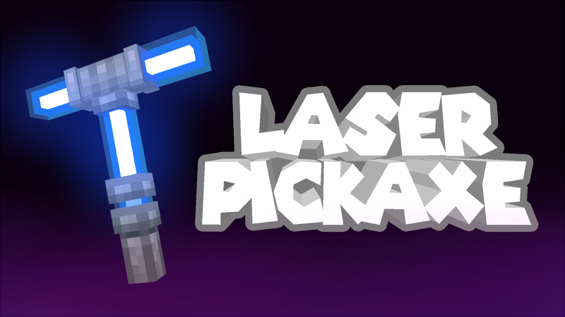 Laser Pickaxe - Blue