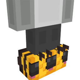 Plush Bee Boots on the Minecraft Marketplace by Syclone Studios