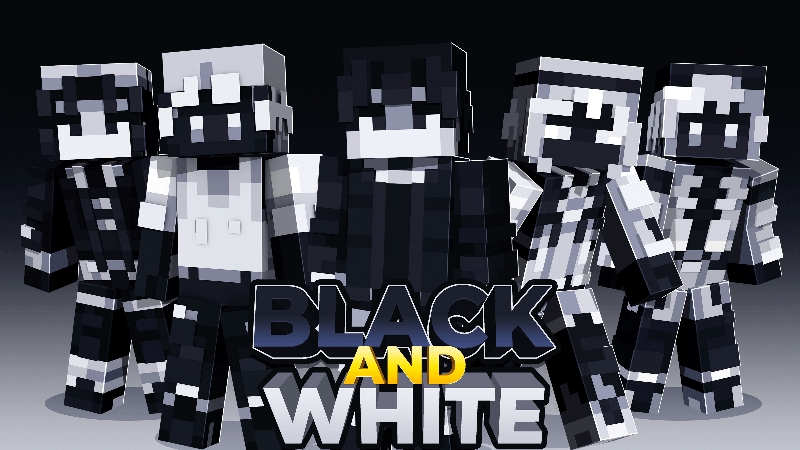 Black And White Key Art