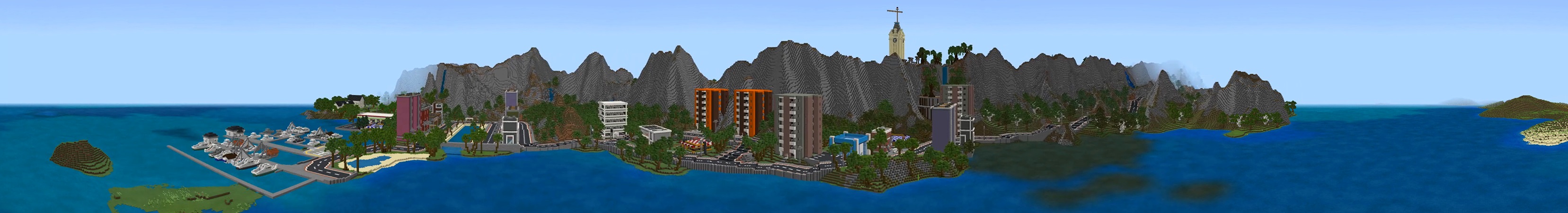 Life in Hawaii panorama