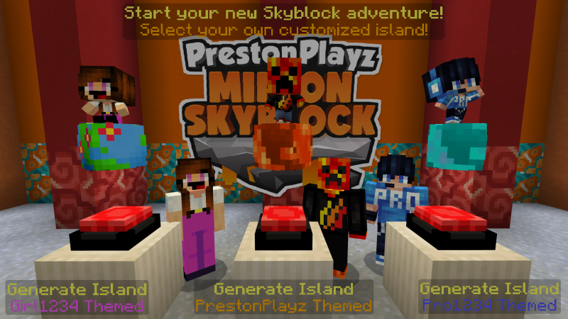 PrestonPlayz Minion Skyblock by FireGames