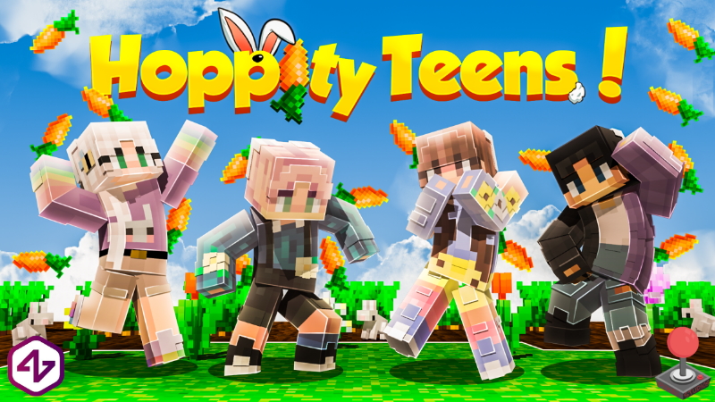 Hoppity Teens! Key Art