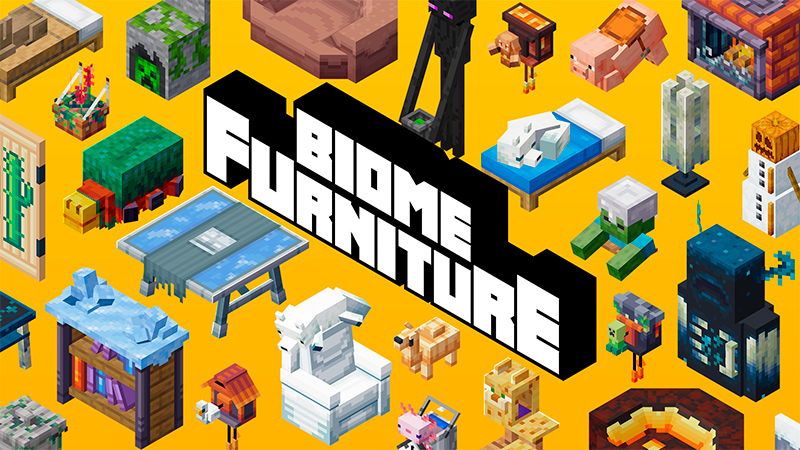 Biome Furniture on the Minecraft Marketplace by 5 Frame Studios