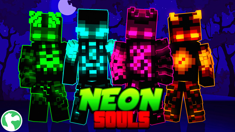 Neon Souls Key Art