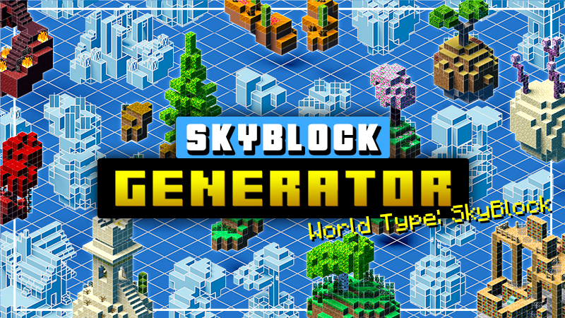 Skyblock Generator Key Art