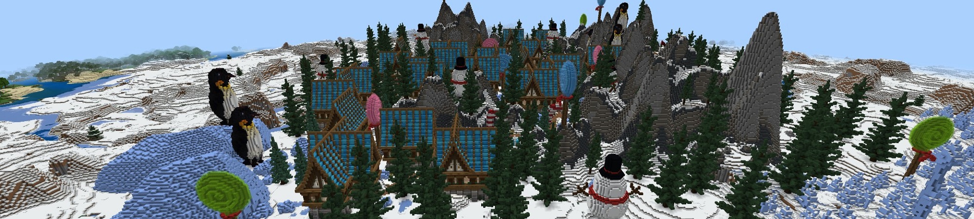 Winter Lucky Block Panorama