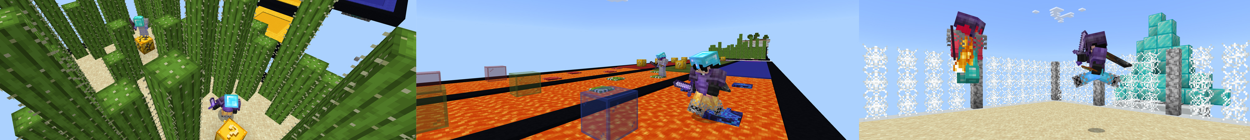 Lucky Block Race Panorama