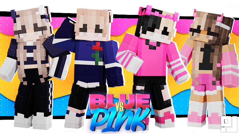 Pink VS Blue Key Art