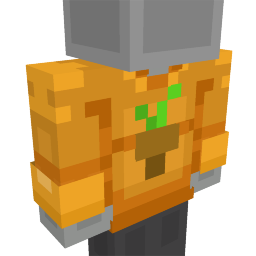 Orange Plant Jumper