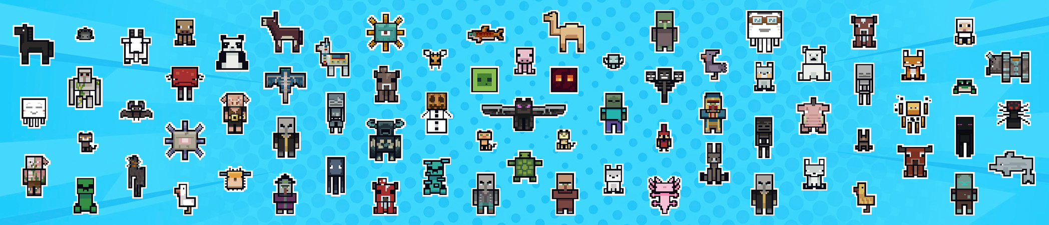 Papercraft Mob Stickers Add-On panorama