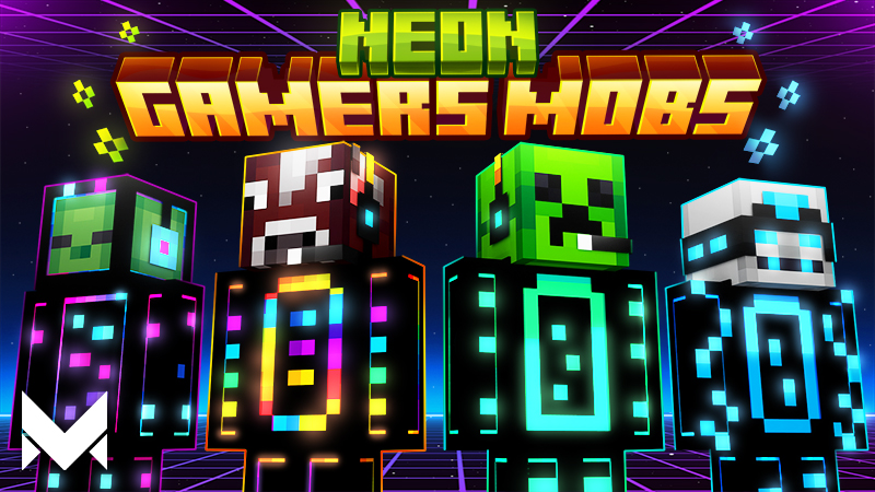 Neon Mobs Gamers Key Art