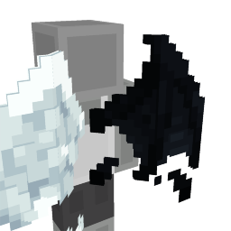 Half Angel Wings on the Minecraft Marketplace by Misfits