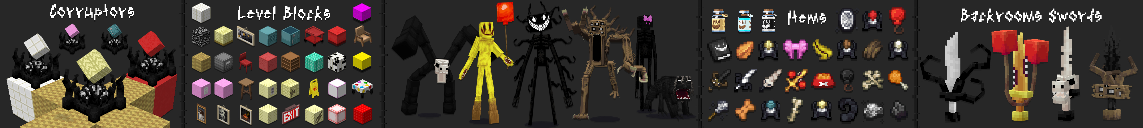 The Backrooms Add-On Panorama