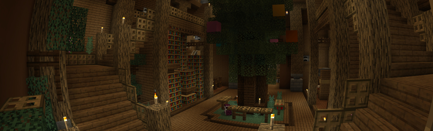 Winter Underground Base Panorama