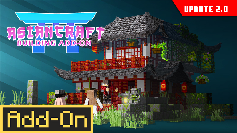 AsianCraft Building Add-On Key Art