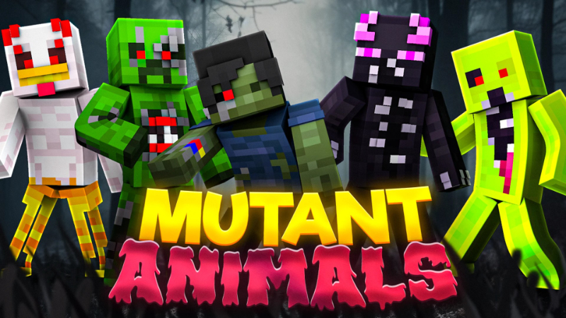 Mutant Animals on the Minecraft Marketplace by Hielke Maps