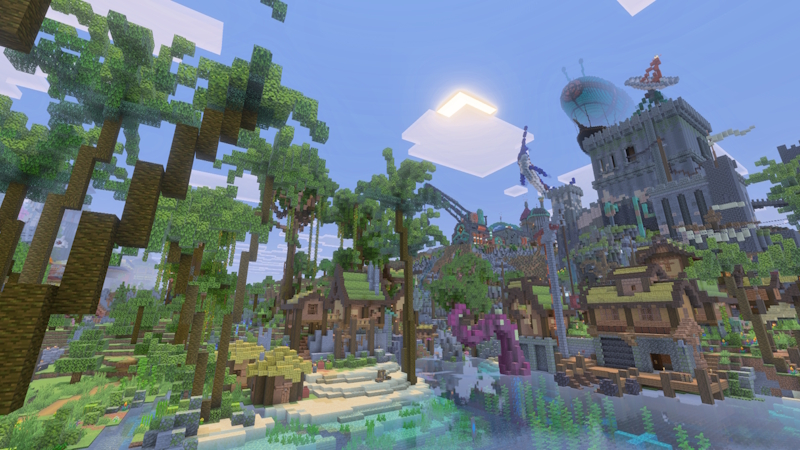 Hermitcraft Season 10 Map by Hermitcraft