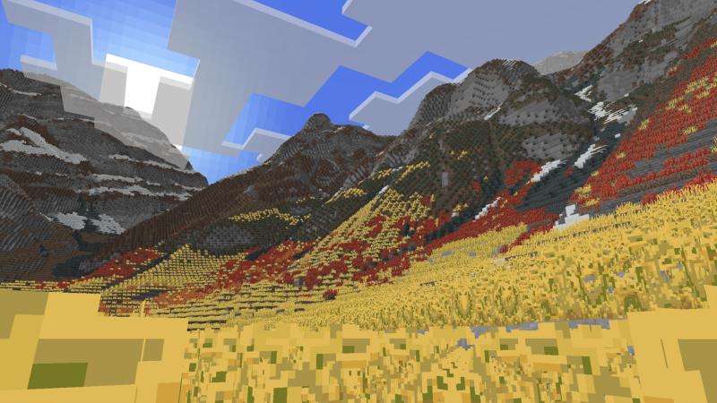 Frozen Peaks by Minecraft