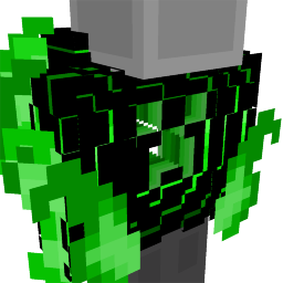 Green Flame Creeper Hoodie on the Minecraft Marketplace by Fall Studios