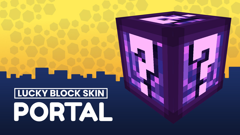 Portal - Lucky Block Skin Key Art